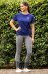 BARE Active Mesh Tee - Navy